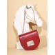 Crossbody bag, womens versatile high-quality leather saddle bag - Memoo.com