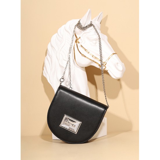 Crossbody bag, womens versatile high-quality leather saddle bag - Memoo.com