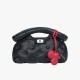 Cloud dumpling wrap big red crossbody bag - Memoo.com