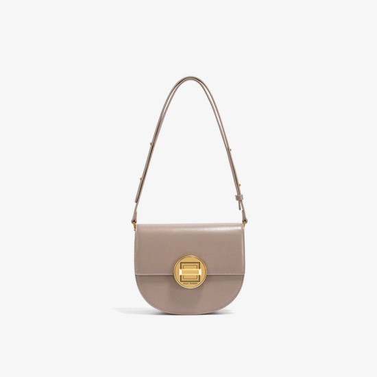 Commuter minority design one-shoulder saddle bag