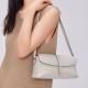  Head layer cowhide shoulder and armpit bag