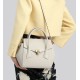 Litchi patterned large capacity crossbody bag - Memoo.com