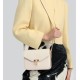 Water ripple single shoulder crossbody small square bag - Memoo.com