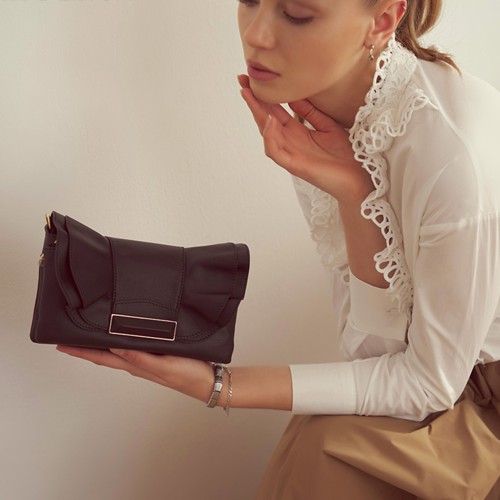 black leather handbag sale