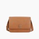 One-shoulder bag high-capacity leather flip bag - Memoo.com