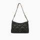 Leather rhombic chain underarm bag with advanced sense underarm bag - Memoo.com