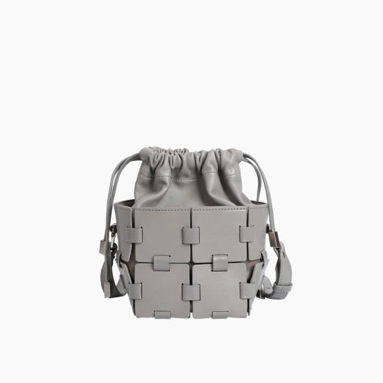 Bucket bag drawstring crossbody bag - Memoo.com