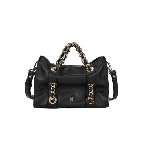 Leather chain handbag, small fragrant style crossbody bag