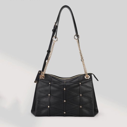 dior black saddle bag