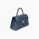 Crocodile leather high-end luxury portable handbag