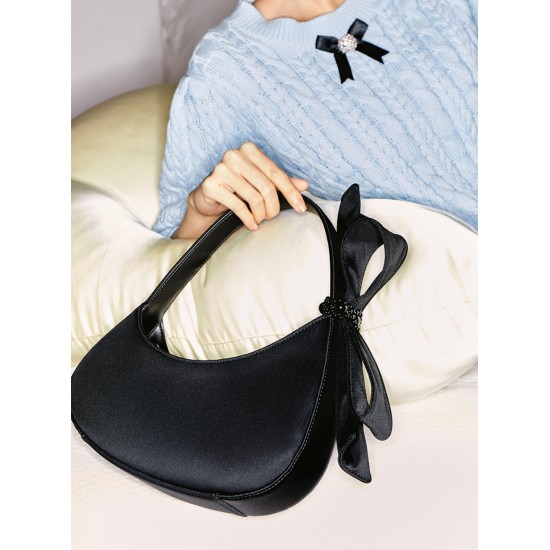 Half moon handbag trend underarm bag - Memoo.com