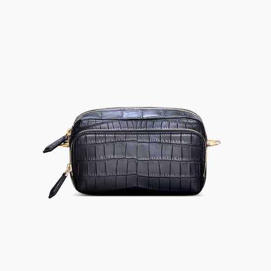 Crocodile belly Joker leisure luxury shoulder crossbody bag - Memoo.com