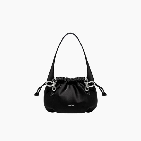 Basket bucket bag shoulder bag - Memoo.com