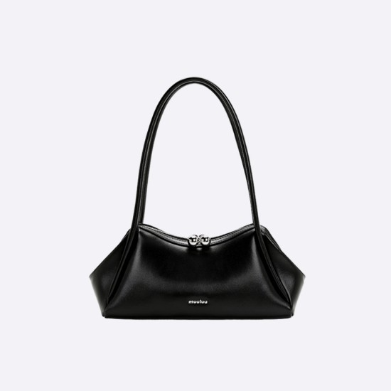 Soft leather shoulder bag leather handbag