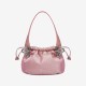 Basket bucket bag shoulder bag - Memoo.com