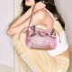 Basket bucket bag shoulder bag - Memoo.com