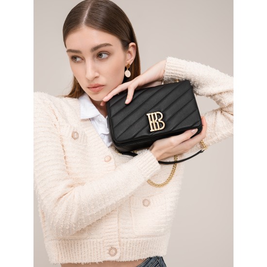 One-shoulder crossbody bag with small square bag under the arm - Memoo.com