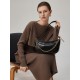 Crescent one-shoulder portable underarm bag - Memoo.com