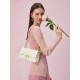 Womens chain bag rhombic leather one shoulder underarm bag - Memoo.com