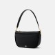 Litchi leather underarm shoulder bag - Memoo.com