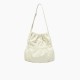 Soft leather portable shoulder bag Tote bucket bag - Memoo.com