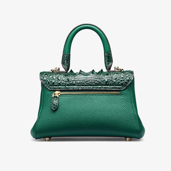 Crocodile leather tote bag - Memoo.com