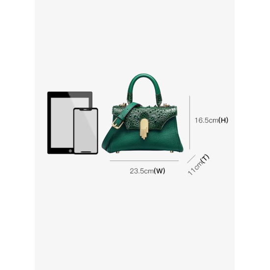 Crocodile leather tote bag - Memoo.com