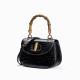 Crocodile leather womens bag, light luxury bamboo handbag - Memoo.com