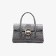 Ostrich leather womens bag handbag womens - Memoo.com