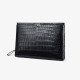 Crocodile leather pouch mens genuine leather clutch - Memoo.com