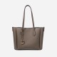 Leather tote bag womens luxury high sense shoulder bag - Memoo.com