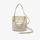 Cowhide bag commuter shoulder crossbody bag women - Memoo.com