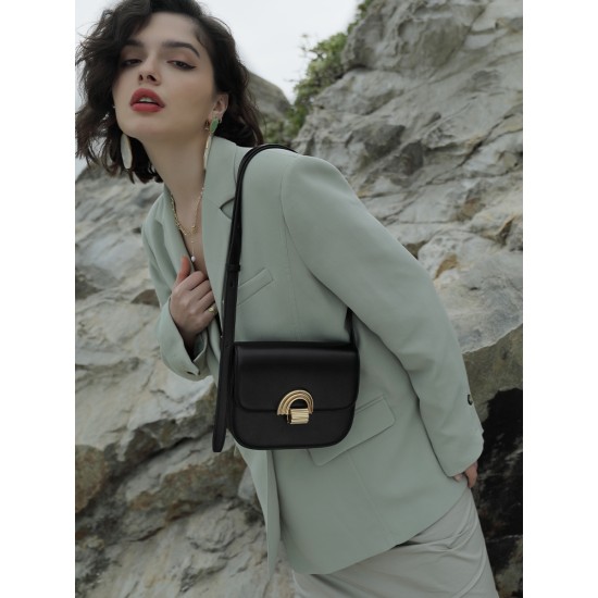 Small square bag, high-end single shoulder bag, crossbody bag - Memoo.com