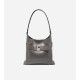 Leather bucket bag for womens commuting, high-end single shoulder crossbody bag - Memoo.com