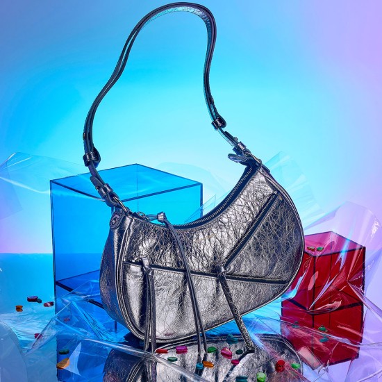 Diagonal armpit bag, sweet and cool small bag - Memoo.com