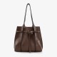 Tote bag large capacity soft pouch top layer cowhide - Memoo.com