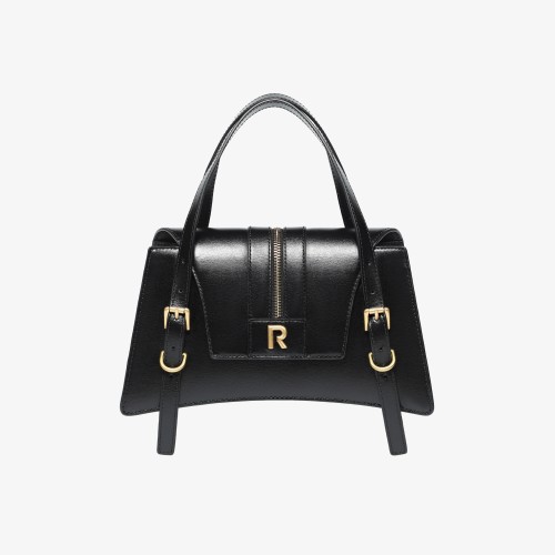 prada brushed leather shoulder bag