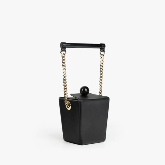 Naoshima chain square box bag - Memoo.com