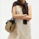  Splicing cowhide women's handbag