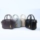 Double sheepskin womens bag Hand woven pillow bag Hand crossbody bag small square bowling bag - Memoo.com