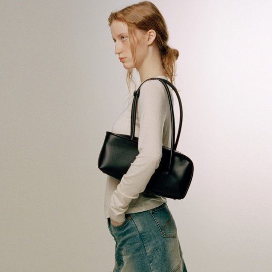 One Shoulder Large Capacity Bag Boston Cowhide Versatile Underarm Bag - Memoo.com