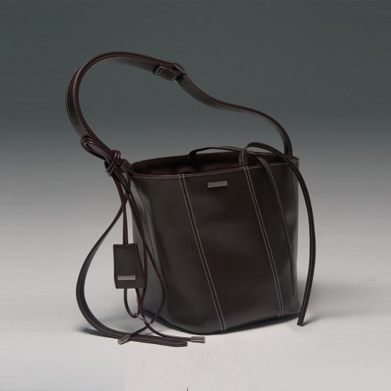 Fruit series vegetable basket top layer cowhide crossbody womens bag - Memoo.com