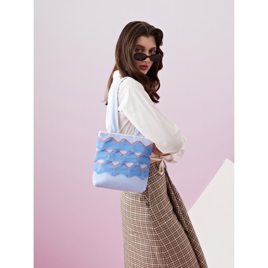 Candy series sour candy small single shoulder knitted bag