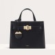 Calf leather shoulder bag handbag - Memoo.com