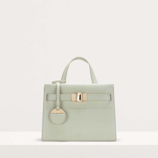 Calf leather shoulder bag handbag - Memoo.com