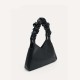 Folded shoulder strap tote bag