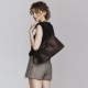 Cowhide tote bag single shoulder crossbody womens bag - Memoo.com