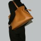 Genuine leather drawstring tote bag shoulder bag - Memoo.com