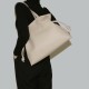 Genuine leather drawstring tote bag shoulder bag - Memoo.com