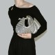 Handmade woven womens armpit dumplings with drawstring handbag - Memoo.com